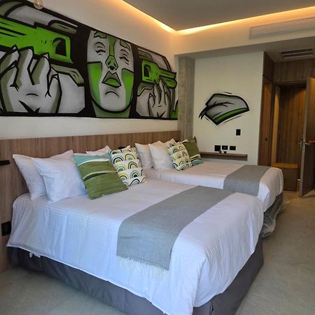 Street Art Hotel Roma Mexico-stad Buitenkant foto