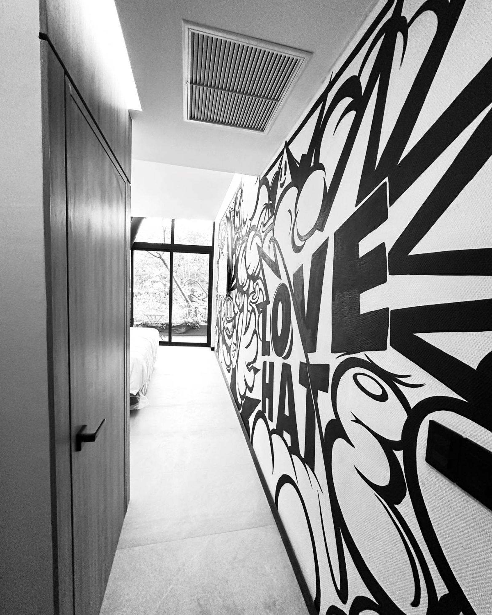 Street Art Hotel Roma Mexico-stad Buitenkant foto