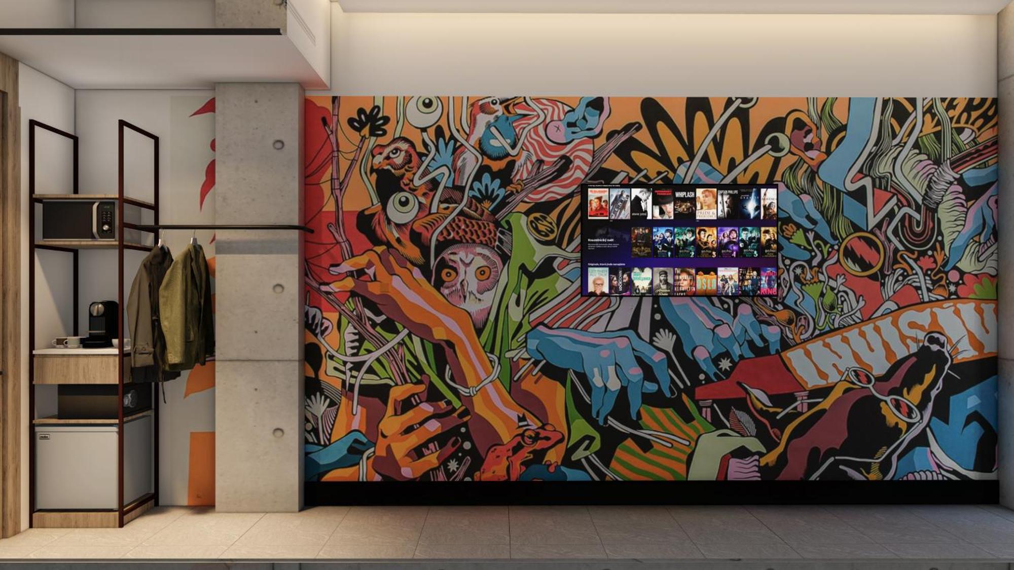 Street Art Hotel Roma Mexico-stad Buitenkant foto