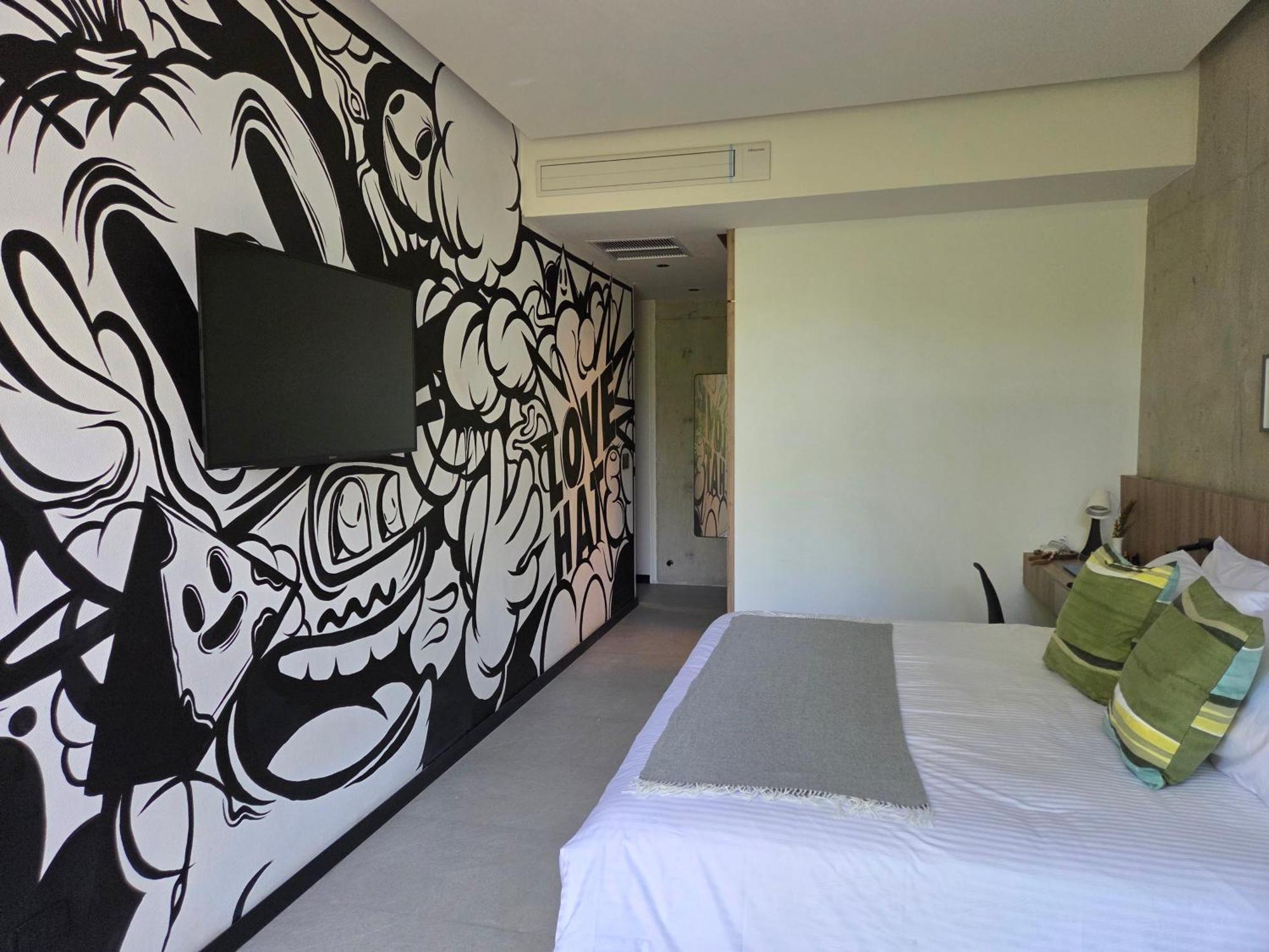 Street Art Hotel Roma Mexico-stad Buitenkant foto