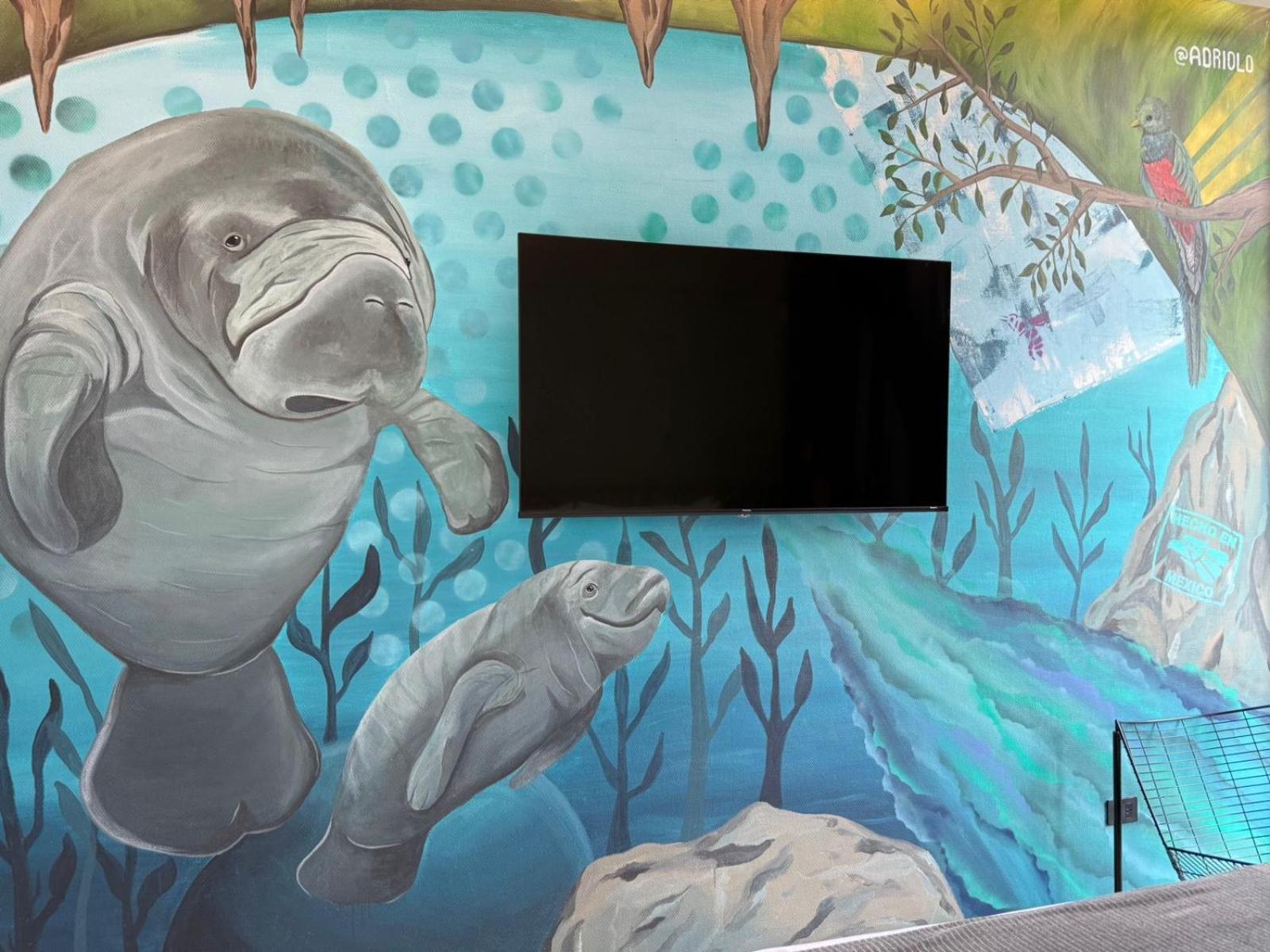 Street Art Hotel Roma Mexico-stad Buitenkant foto