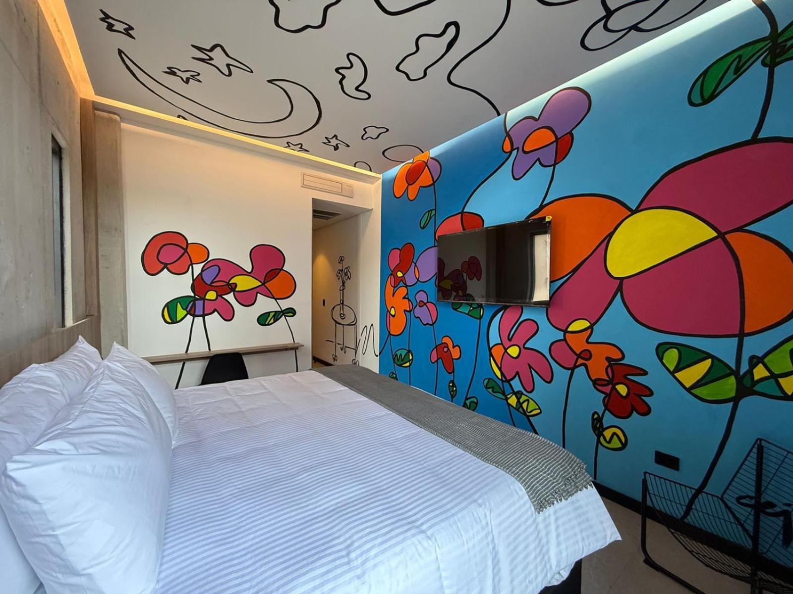 Street Art Hotel Roma Mexico-stad Buitenkant foto